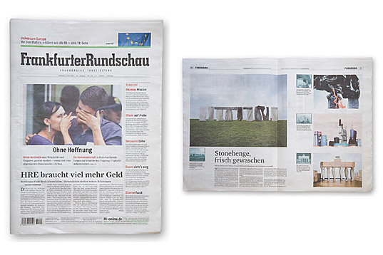 Print, Frankfurter Rundschau, 3. Juni 2009 